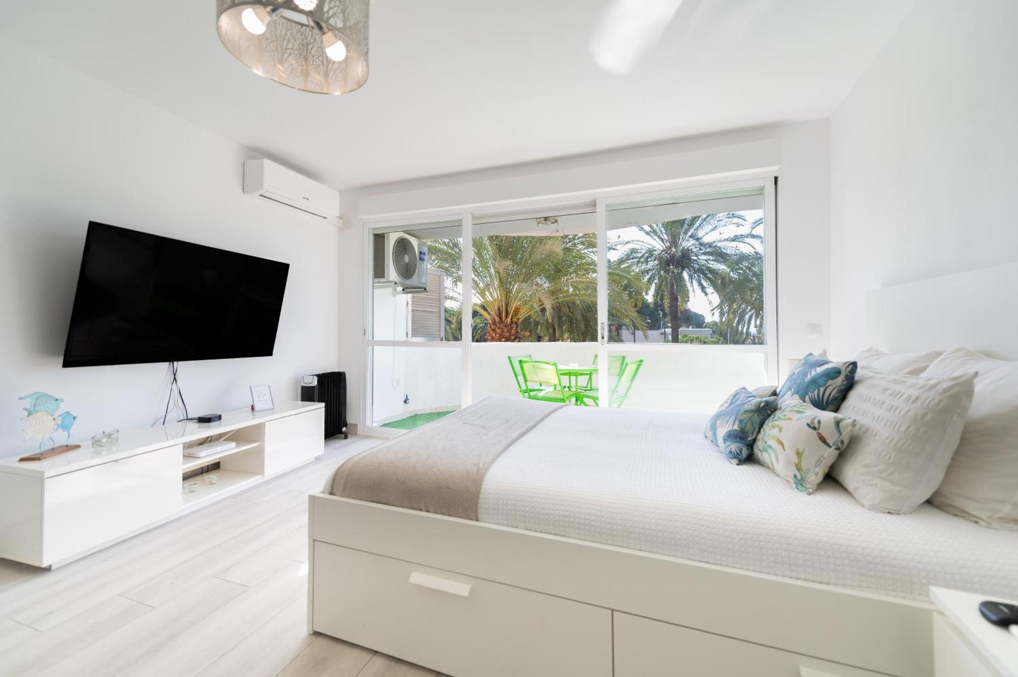 Appartement Moderno Estudio Y Piscina A 50 Metros De La Playa *