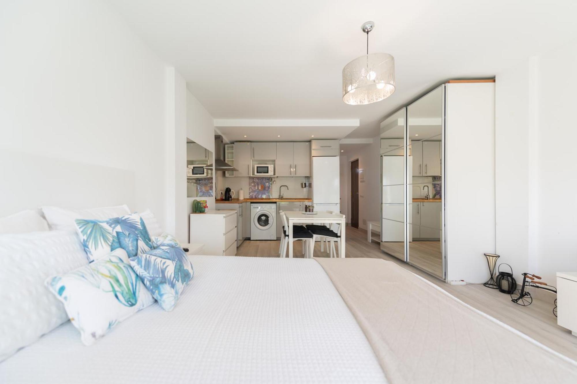 Moderno Estudio Y Piscina A 50 Metros De La Playa Appartement